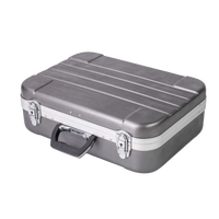 Mallette à outils étanche en aluminium rigide et ABS, avec séparateurs et doublure EVA, fournie directement par l'usine – Boîtier de rangement portable et durable