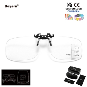 Gafas Progresivas Multifocales Boyarn para Ver de Cerca y de Lejos, Zoom Automático Inteligente, Anti Luz Azul, Clip para Gafas de <span class=keywords><strong>Presbicia</strong></span> - Product Image 3