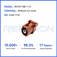 Boîtier de connecteur automobile étanche à 1 broche pour capteur Ford GM, réparation de faisceau de câblage, référence 70110B-1-21