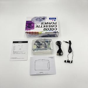 Reproductor de Casetes Transparente Personalizado de Fábrica SW-168D BT 5.0 con Auto Reverse, Grabador de Cinta, Conversor de MP3, Carcasa de Plástico - Product Image 6