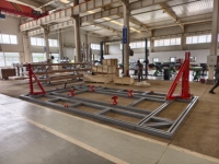 Équipement de réparation de carrosserie/réparation de voiture Rail de cadre souterrain avec UL-L133B de Dent redressant la machine de cadre de plancher