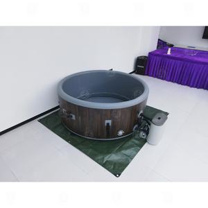 Bain à remous <span class=keywords><strong>gonflable</strong></span> de luxe de 210 <span class=keywords><strong>cm</strong></span> de diamètre avec bulles de massage, spa extérieur, <span class=keywords><strong>baignoire</strong></span> de spa chaude, spa à bulles <span class=keywords><strong>gonflable</strong></span> - Product Image 3