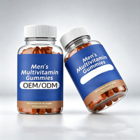Gommes multivitaminées pour hommes, 90 unités, pour soutenir le système immunitaire, le métabolisme énergétique, la fonction musculaire, la santé osseuse et le bien-être général, complément alimentaire