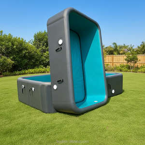 Piscines gonflables en PVC personnalisables les plus vendues pour enfants et adultes, idéales pour événements intérieurs/extérieurs et locations, divers styles disponibles pour la natation - Product Image 1