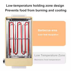 Barbecue Électrique Sans Fumée Style Coréen avec Contrôle Numérique de la Température, Revêtement Antiadhésif PTFE, Usage Domestique, Tendance 2026 - Product Image 3