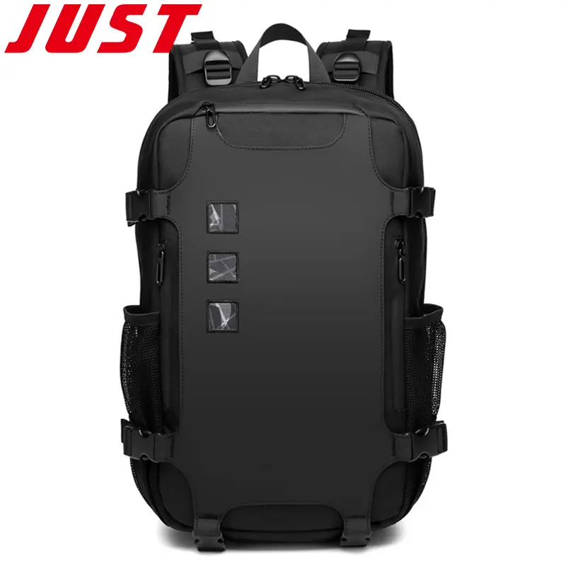 JUST Fashion Anti Theft Waterproof Custom Logo Hiking Travel Backpack Smart Business Laptop Backpacks Bags for Men