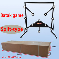 Système de jeu électronique interactif de réaction lumineuse, équipement d'entraînement de coordination en métal Batak pour parcs d'attractions intérieurs