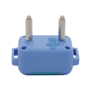 Collar de entrenamiento para perros con control remoto, alcance de 500M, recargable, multinivel, ajustable, para equipos de entrenamiento de perros, azul - Product Image 3