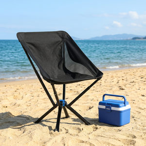 Silla Oxford de Aluminio Ligera Personalizada para Pesca y Camping, Silla Plegable Tipo Paraguas de Apertura Rápida - Product Image 1