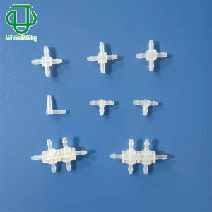 Conector Cruzado de Cuatro Vías de Plástico PP de la Colección JUMEDTECJU de 1.6 mm para Tubería Flexible de Uso Industrial - Product Image 4