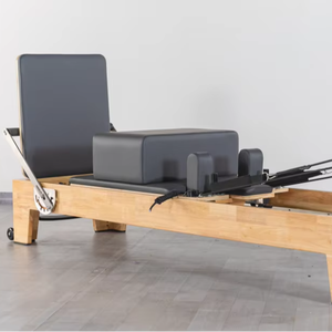 Reformadores de Pilates de roble de alta calidad, máquina de Fitness de gimnasio clásica barata para entrenamientos en Casa, reformador de Pilates - Product Image 1