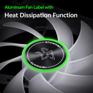 SNOWMAN Venta caliente 120mm PWM 4pin 5V ARGB Ventilador de <span class=keywords><strong>caja</strong></span> <span class=keywords><strong>con</strong></span> ventilador Hub y control remoto Alta luz Bajo ruido <span class=keywords><strong>Pc</strong></span> Ventilador de refrigeración para juegos - Product Image 5