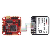 Module GPS HAKRC M10 avec boussole QMC5883, double protocole, entrée 5V, récepteur GPS 25x25mm pour avion RC FPV longue portée