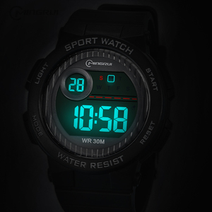 <span class=keywords><strong>Reloj</strong></span> Digital LED para Niños, 29.5G, Ligero, Batería de 2 Años, <span class=keywords><strong>7</strong></span> Colores, Alarma, Relojes para Niñas y Niños, Relojes Digitales al por Mayor - Product Image 3
