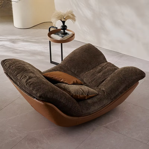 북유럽 디자이너 간단한 현대 우수한 금속 소파 안락 의자 거실 및 침실 라운지를위한 창조적 인 가정 가구 - Product Image 5