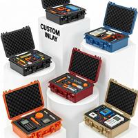 Prix d'Usine Étui Rigide de Transport Protecteur Étanche IP67 Antichoc pour Instrument et Équipement, Valise à Outils en Plastique avec Personnalisation