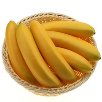 Venta al por mayor de fruta artificial realista de imitación limón plátano manzana uva melocotón pera naranja decoraciones para Navidad Acción de Gracias