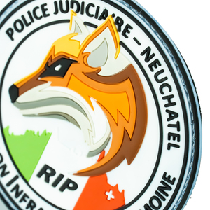 Customized Animal fox Tactical PVC <strong>Patch</strong> PVC Ruber <strong>Patches</strong> for Bag Cloth - Product Image 4