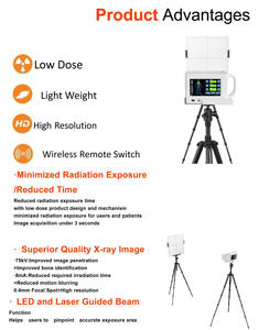 Machine à rayons X portable vétérinaire numérique 560W Système d'imagerie DR Machine à rayons X portable Équipement de radiologie DR - Product Image 4