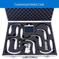 Videolaryngoscopes portables, laryngoscopes pour intubation, laryngoscope d'anesthésie, écran tactile, médecins, ensemble de 3 lames, néonatal