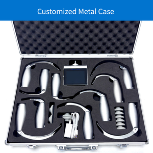 Videolaringoscopios Laringoscopios Para Portatil bacion <span class=keywords><strong>Laryngoscope</strong></span> Anestesia Pantalla dokunmatik Medicos 3 bıçakları Set yenidoğan - Product Image 4