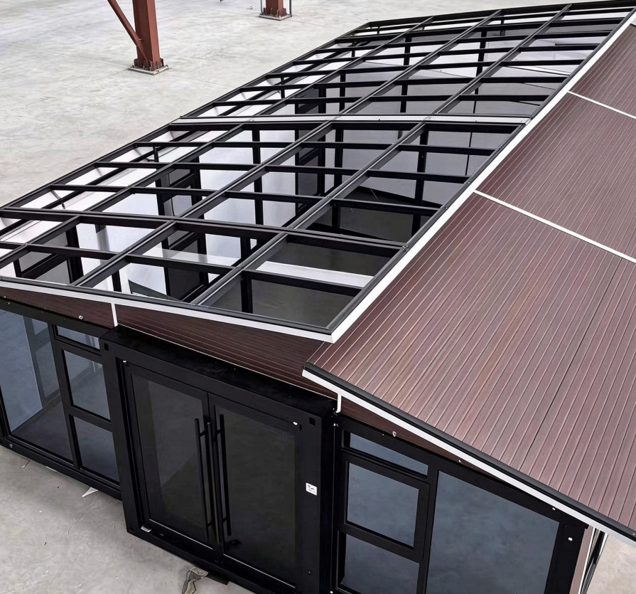 Construction Container 40 Folding Container Homes Prefab Houses Modular Expandable House for ...