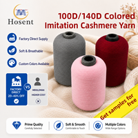 Fil à coudre élastique, haute élasticité, coloré, imitation nylon, polyester, teint, pour crochet et cuir