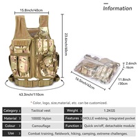 Gilet tactique de randonnée polyvalent Fanny Pack Tactical Drop Leg gilet tactique Tool Thigh Leg Rig Utility Pouch