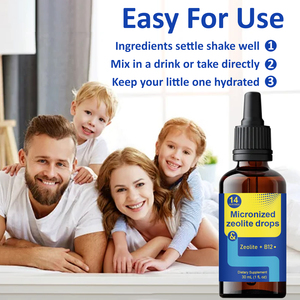 Vente en gros OEM Gouttes liquides de zéolite avec vitamines C et <span class=keywords><strong>B12</strong></span> pour le bien-être et la vitalité quotidienne 30ml - Product Image 5