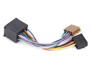 Autoradio ISO Adapter kabel für BMW <span class=keywords><strong>E36</strong></span> E39 E46 E56 Mini Cooper für LAND ROVER ISO Kabelbaum - Product Image 2