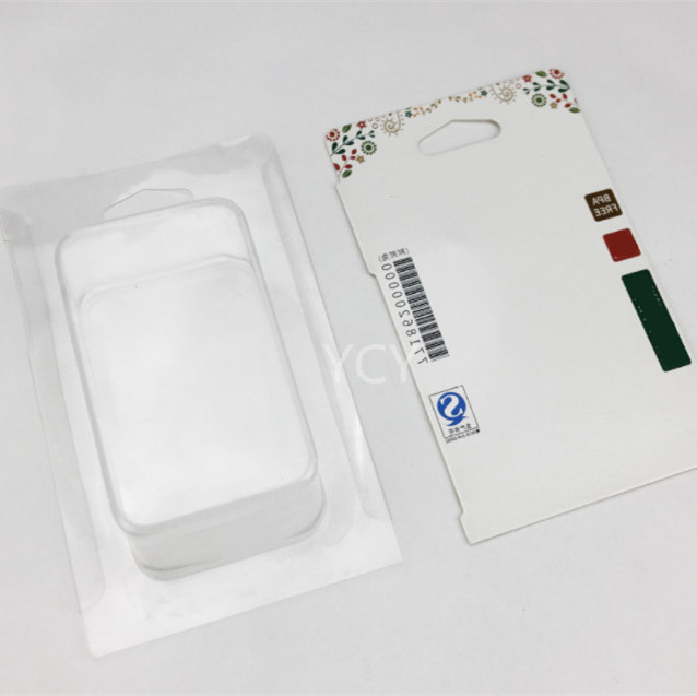 Package Blister Simple Design USB Packaging Slide Blister Card Packs Package For Memory Card