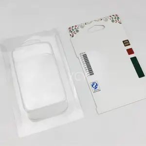 Blister Card Packaging Simple Design USB Packaging Slide Blister Card Packs Package For Memory Card