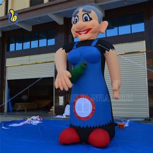 <span class=keywords><strong>Muñeca</strong></span> inflable de dibujos animados para publicidad, producto en oferta - Product Image 2