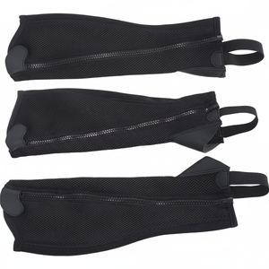 2025 nouveauté cuir de haute qualité Mini Chap cheval équitation botte d'équitation raccord à la cheville équitation cuir Chaps - Product Image 1