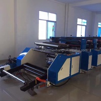 Machine d'impression flexographique automatique Zhenbang, nouvelle, 1000 mm, 5 couleurs, structure en ligne, vitesse d'impression 150 m/min, automatique