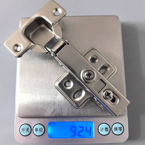 Quincaillerie d'ameublement Charnière automatique pour armoires de cuisine Charnières à superposition complète en douceur Charnières de meuble hydraulique en fer pour armoire 35mm - Product Image 5