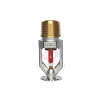 199, Sprinkler suspendu encastré à réponse standard NFPA 13 (K5.6) pour la protection incendie, flexible