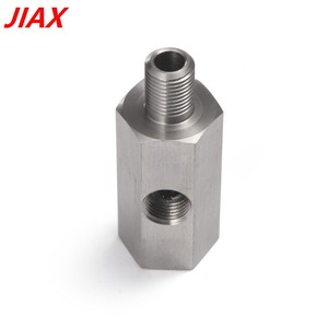 Bán Hot Cảm Biến Áp Suất Dầu Kết Nối Tee Để NPT Adapter Dây Cấp Nguồn Đồng Hồ Đo T Phụ Kiện Thép Không Gỉ Chất Lượng Cao - Product Image 4