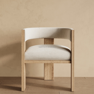 Sagelving Sang Trọng Hiện Đại Rắn Gỗ Sồi Bàn Ăn Đặt Hình Chữ Nhật Bàn Ăn Và Ghế Đặt Cho Đồ Nội Thất Nhà - Product Image 2