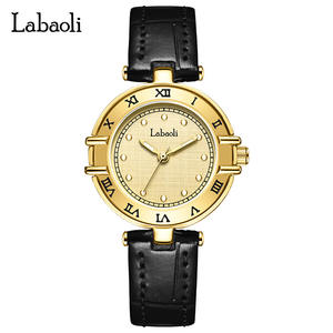 Ceinture en cuir véritable vintage pour femmes, montre pour femmes de style rétro romain, élégante et raffinée - Product Image 2