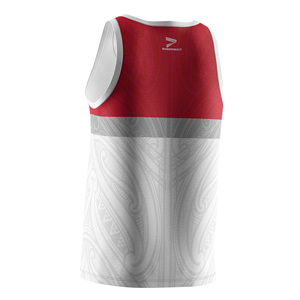 Custom Sublimation Sleeveless Shirt Men's Polyester Rugby <b>Singlet</b> Moisture- Wicking Athletic Cut for Fitness Summer Sports - Product Image 6