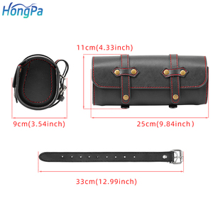 Sac à bagages <span class=keywords><strong>de</strong></span> voyage universel pour <span class=keywords><strong>moto</strong></span>, sacs à <span class=keywords><strong>fourche</strong></span> en <span class=keywords><strong>cuir</strong></span> PU pour <span class=keywords><strong>moto</strong></span> - Product Image 3