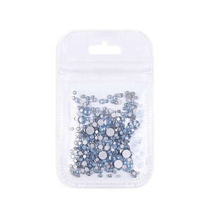 Strass SS4-SS20 opale pour ongles, tailles multiples, en cristal coloré, à fond plat, pour Nail Art, décorations pour vernis Gel UV 3D à faire soi-même, 1 boîte - Product Image 1