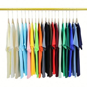 Custom Logo 210 Grams Men's Vintage Sports T-Shirt O-Neck Anti-Wrinkle Plain Dyed Compressed Sublimation Blank Digital Printing - Product Image 6