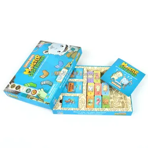 Jinayon Jeu de cartes personnalisé pour l'éducation des enfants Jeux de société Design Paper Party Leisure Board Game