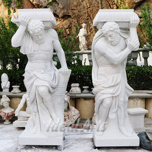 Belle conception décorative de <span class=keywords><strong>statue</strong></span> de colonne de <span class=keywords><strong>pilier</strong></span> blanc de porte principale <span class=keywords><strong>pour</strong></span> la maison - Product Image 3