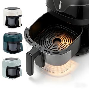 Friteuse à air intelligente multifonctionnelle en acier inoxydable numérique à écran tactile 3L 5L pour la cuisine, non toxique - Product Image 4