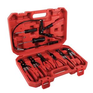 YIZHE 9 pièces Outils de réparation automobile Pinces de serrage flexibles pour tuyaux Pinces de serrage pour tuyaux Outils de serrage pour tuyaux - Product Image 2