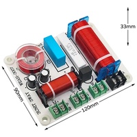 Répartiteur de fréquences audio 3 voies 350W pour haut-parleur de graves, médiums et aigus HiFi WEAH 3007