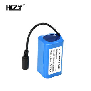 מכירה חמה 2s2p 18650 <span class=keywords><strong>7.4v</strong></span> <span class=keywords><strong>5200mah</strong></span> סוללת ליתיום יון גלילית עם pcb ומחבר קיבולת גבוהה עבור התקני חשמל - Product Image 2